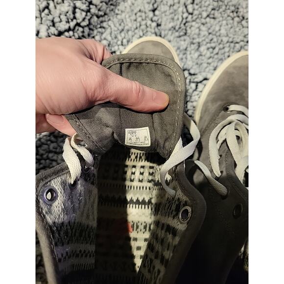 Vans Chukka Boot Mid Gray Suede High Top Sneakers Skate Shoes